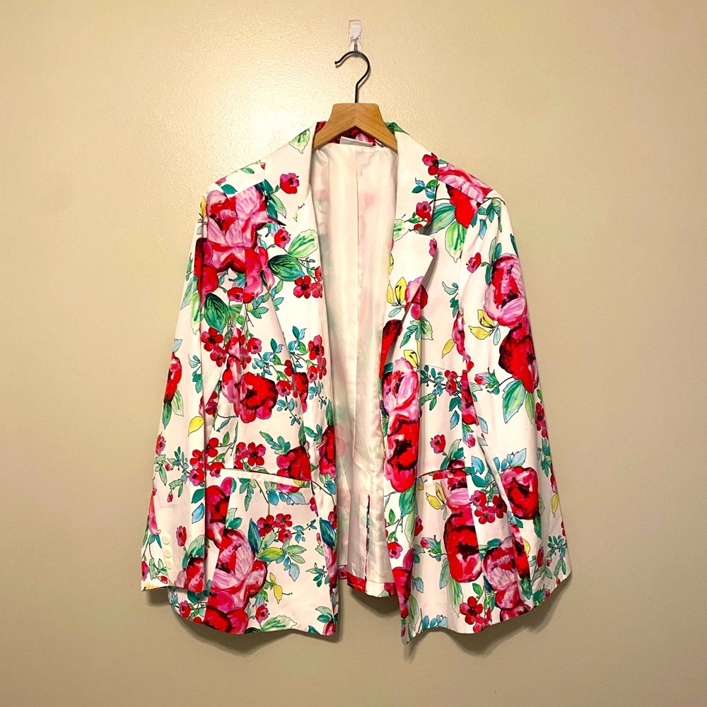 Floral Blazer